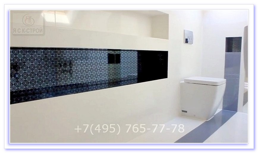 Шикарная ванная комната с лучшим дизайном ванной комнаты в Москве
